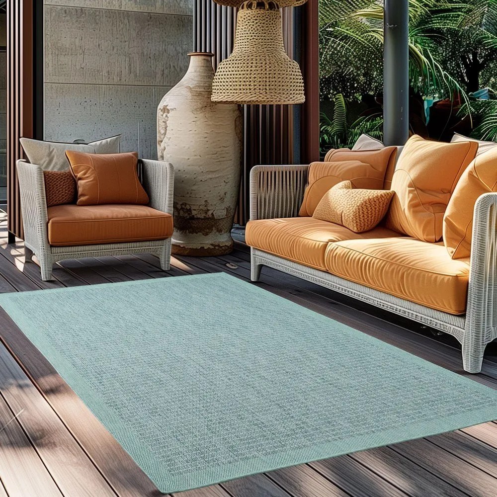 Modrý vnútorný a vonkajší koberec 120x170 cm Giza 1410 – Ayyildiz Carpets