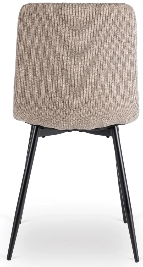 PROXIMA.store - Čalúnená jedálenska stolička PERU FARBA: tyrkysová, FARBA NÔH: čierna