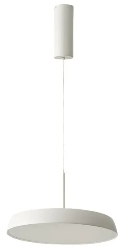 Minimalistický luster Clara 15 biela