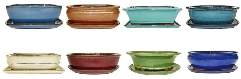 Kvetináč Bonsai GAS-100S 26,5x21x9,5 cm mix