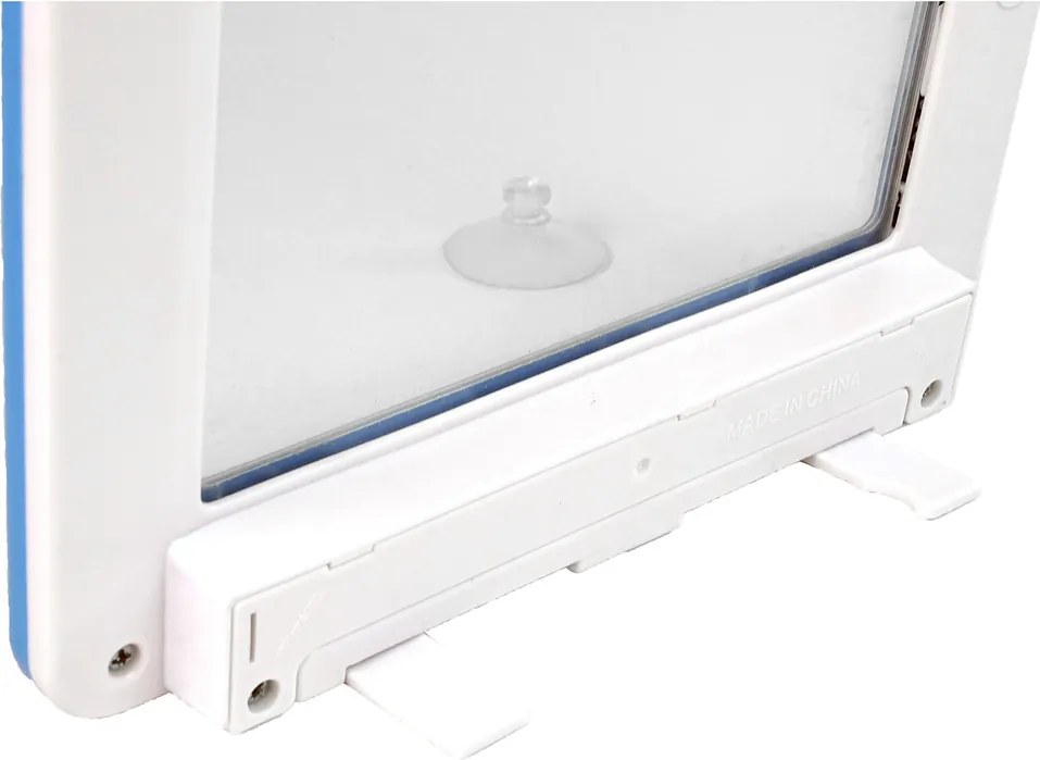 LEAN Toys Magické podsvietené 3D okuliare na bielu tabuľu modré