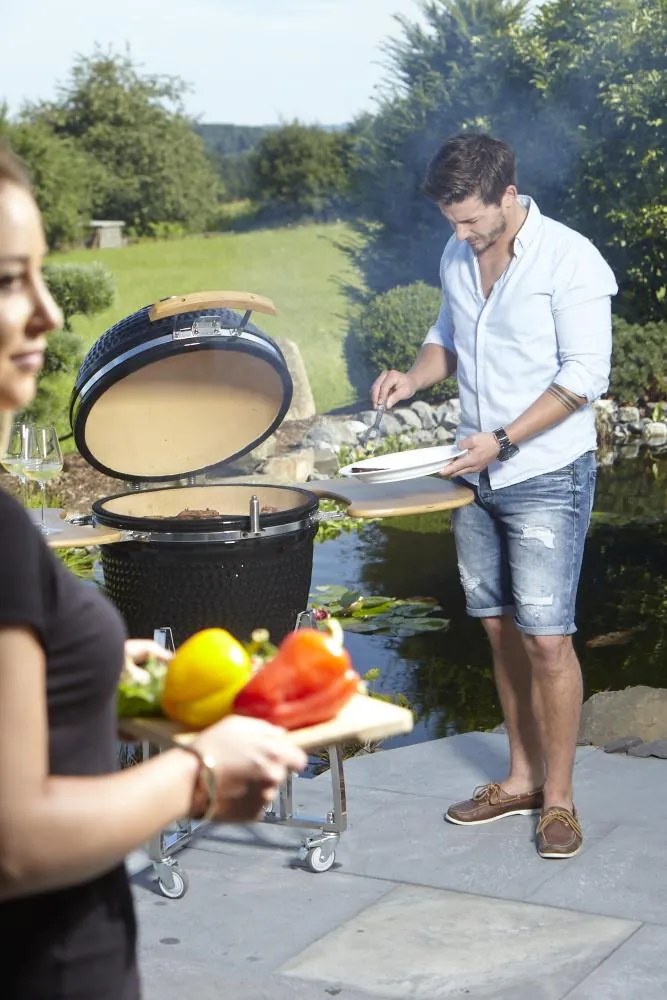 Keramický gril Buschbeck Kamado XL + pizza kameň ZADARMO