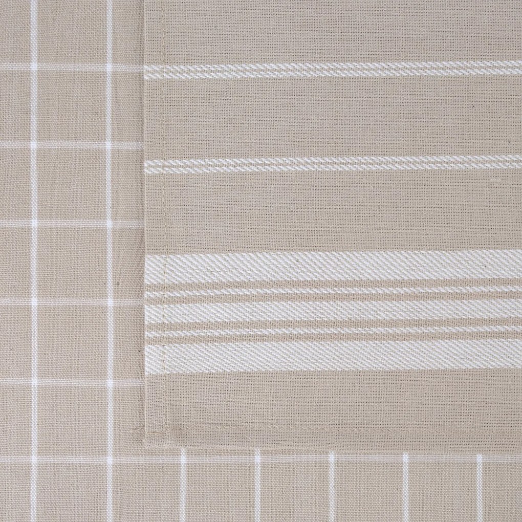 KUCHYNSKÁ UTIERKA RUBI SADA 2 KS 50X70 CM BÉŽOVÉ