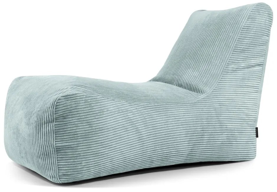 Menčestrový sedací vak v mentolovej farbe Lounge – SLOWDOWN
