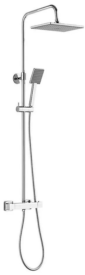 Aqualine - Sprchová sada s termostatickou batériou TALIA lesklý chróm