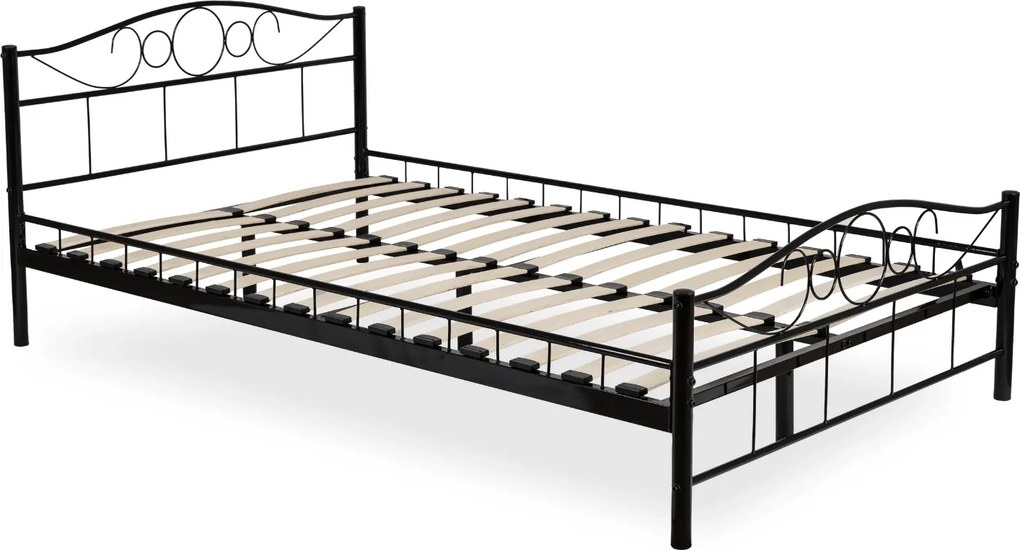 Vintino Moderná čalúnená posteľ BELISIMA (140×200 cm)-krémová