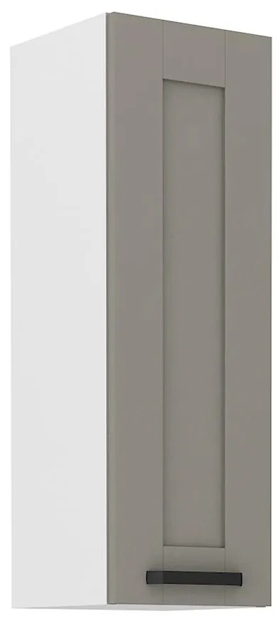Kuchynská skrinka Luna claygrey/biela 30G-90 1F