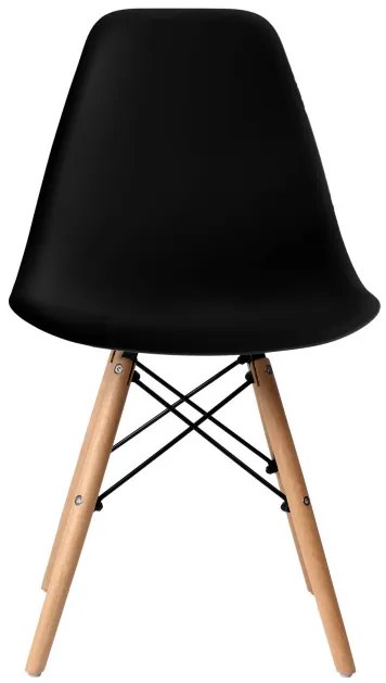 Jedálenská stolička PARIS hnedá / čierna