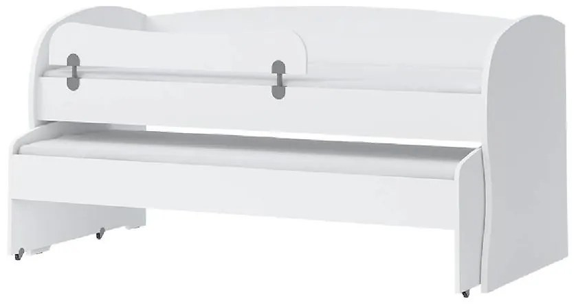 Posteľ Kiki KRD1-BE/KI-15 white/white