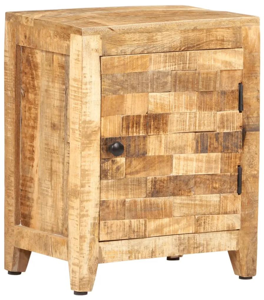 Nočný stolík 30x40x50 cm masívne mangovníkové drevo