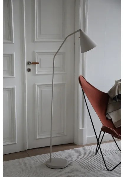 Markslöjd 108890 - LED stmievateľná stojacia lampa FUNIL LED/4,9W/230V béžová