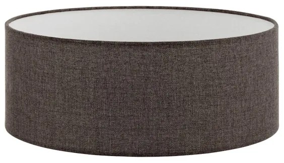 LED stojacia lampa TUNJA 1xE27/20W/230V priemer 38 cm matný chróm/hnedá