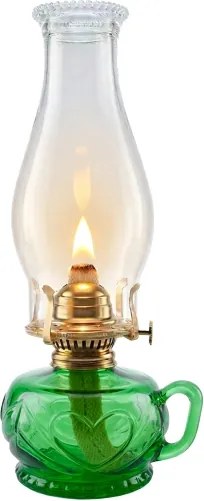 Brilagi - Petrolejová lampa MERLIN zelená