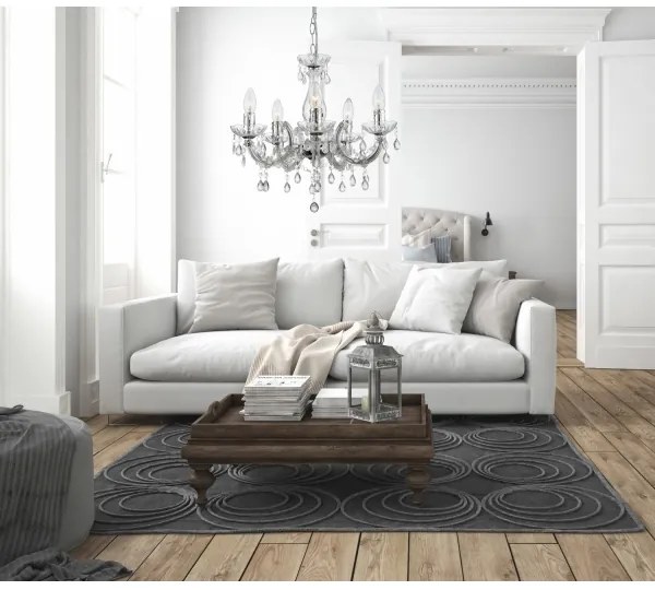 Globo 63116-5 - Luster na reťazi CUIMBRA 5xE14/40W/230V