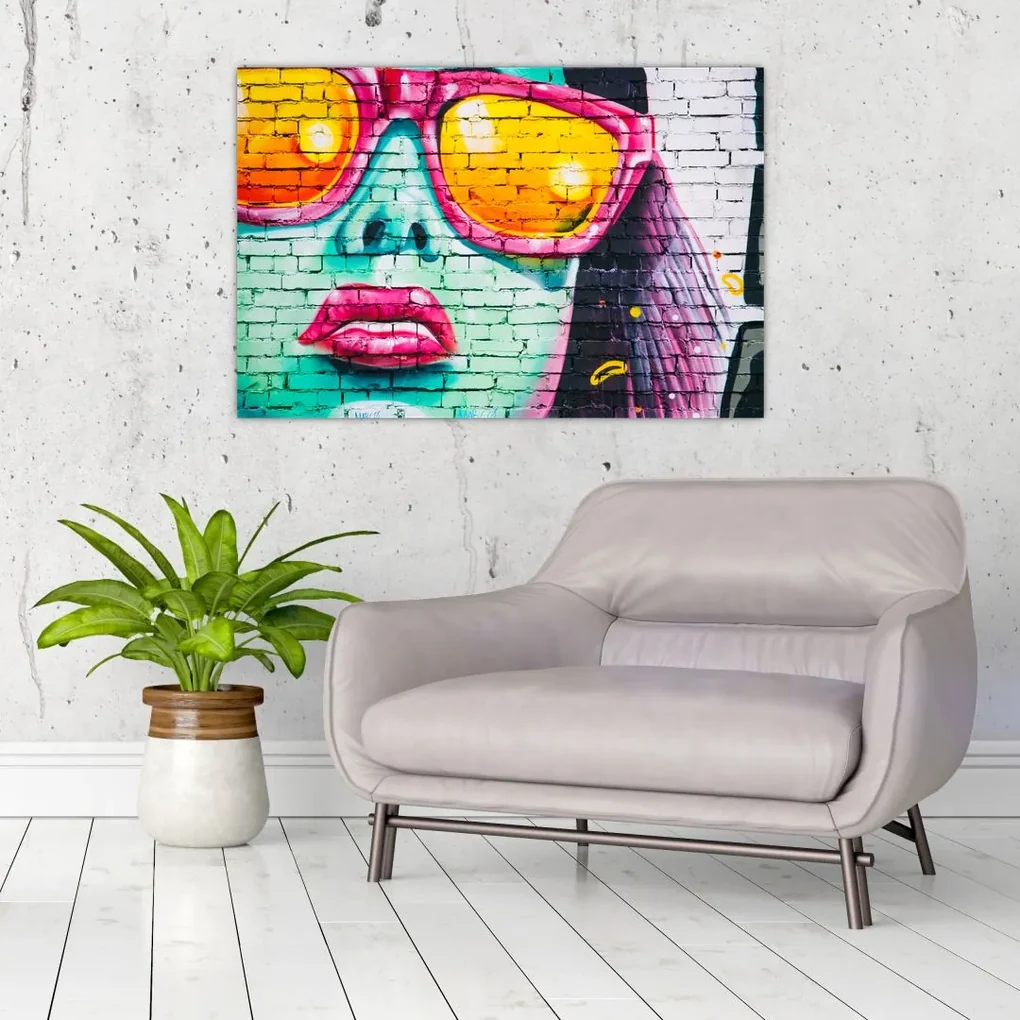 Obraz - Graffiti (90x60 cm)