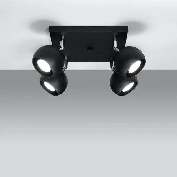 Sollux SL.0446 - Stropné bodové svietidlo OCULARE 4xGU10/10W/230V