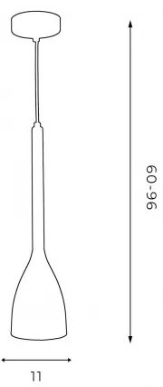 Luster na lanku ISTAPPAR 1xE27/60W/230V čierna/zlatá