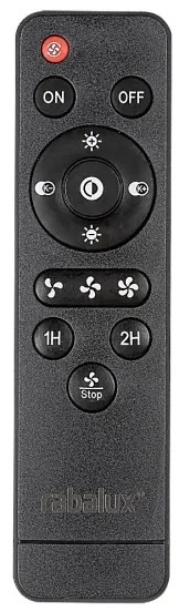 Rabalux 6710 - LED Stmievateľné svietidlo s ventilátorom DALFON LED/36W/23 + DO