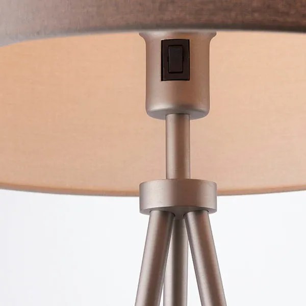 Endon 66987 - Stojacia lampa TRI 1xE27/60W/230V béžová