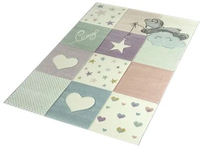 Koberce Breno Kusový koberec DIAMOND KIDS 24202/110, viacfarebná,160 x 230 cm