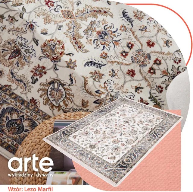 Koberec Basque Lezo Marfil