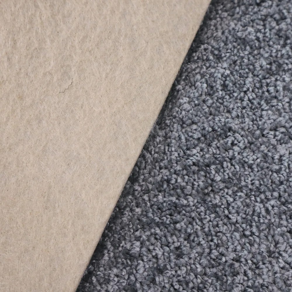 Metrážny koberec Bali 075, na mieru, šíře 4m, šedá, filc, detská izba, Condor Carpets