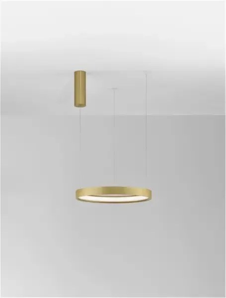 LED luster Perrine 40 zlaté