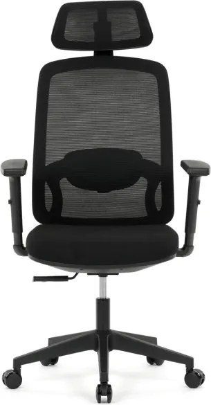 Kancelárska stolička čierna KA-S2176 BK