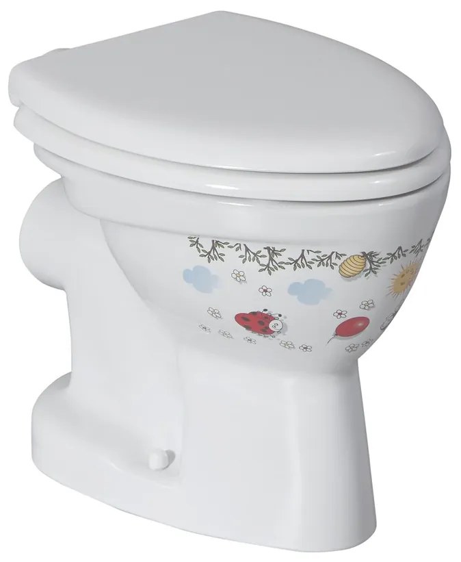 Sapho Sapho, KID WC misa, zadný odpad, farebná potlač, CK310.11CB00E.FF00
