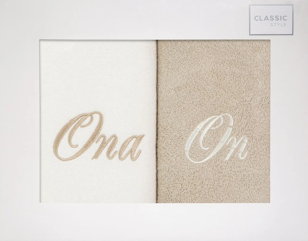 FROTÉ UTERÁK ONA ON SADA 2 KS 50X90 CM VIACFAREBNÁ