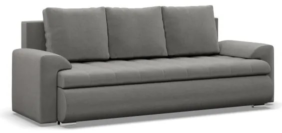 Trojmiestna rozkladacia sedačka FORESTA Kronos svetlosivá