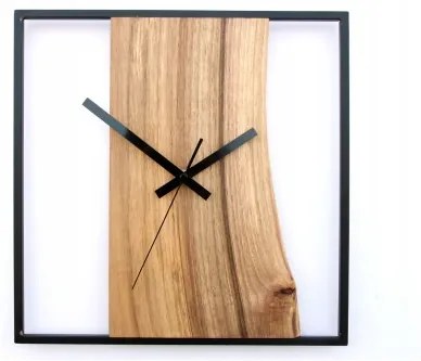 Sammer Nástenné hodiny Kovové s retro dizajnom, orech 33cm 0955-563B0