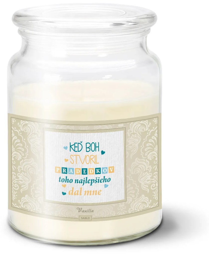 Sablio Sviečka Keď Boh stvoril pradedkov - 500 g