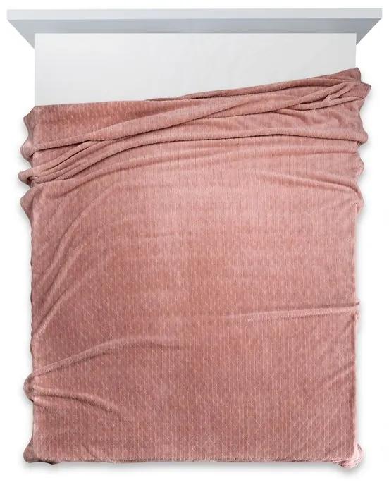 Dekorstudio Deka CINDY4 v ružovej farbe Rozmer deky: 150x200cm