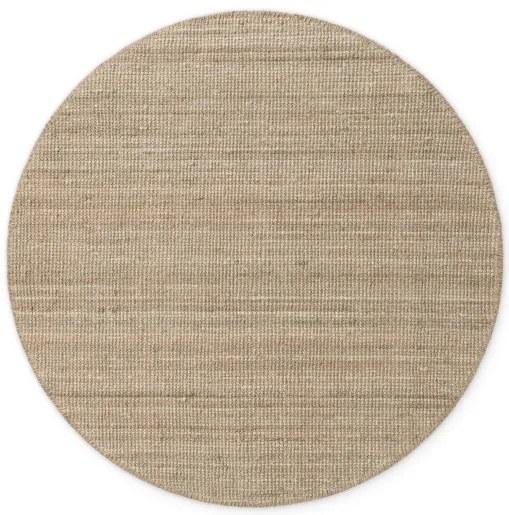 Koberec Hanse Home Bouclé Jaipur naturálny / sivý / hnedý kruh