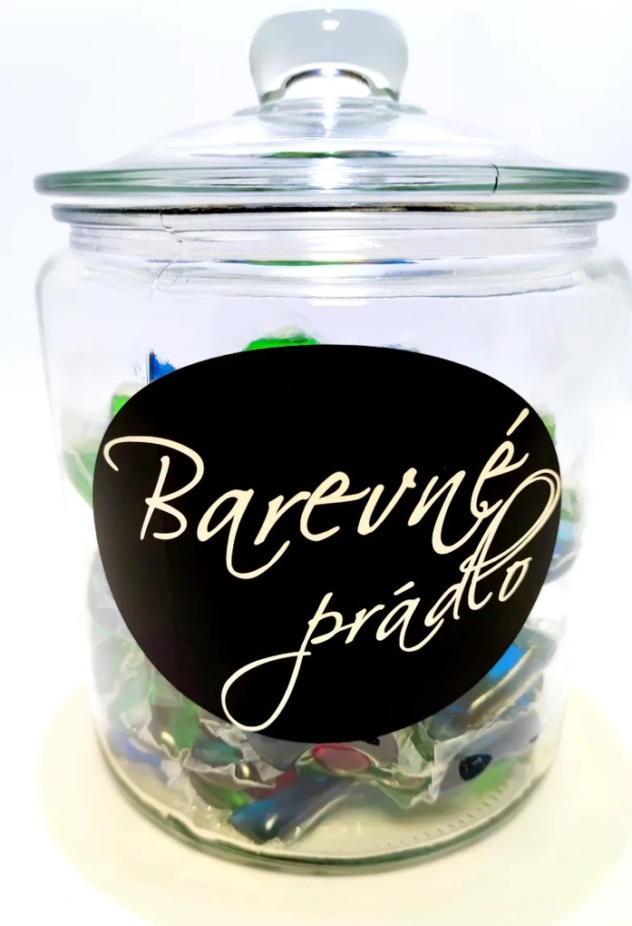 ADEO Sklenená dóza, veľký objem 3,9 l BISCOTTI