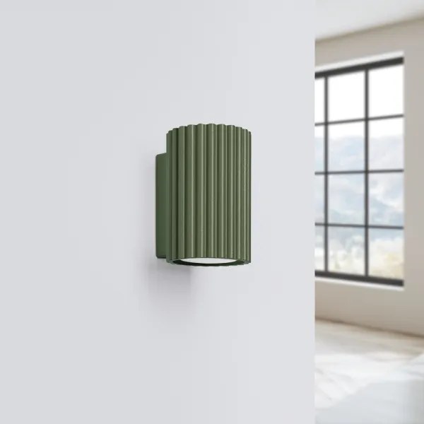 BRILAGI - LED nástenné svietidlo CRESTO 1xGU10/10W/230V 10 cm zelená