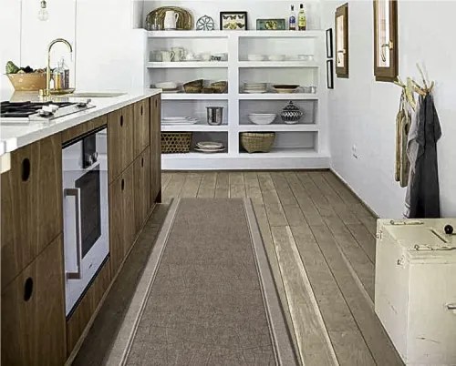 Koberce Breno Behúň GALA 44, šíře role 80 cm, hnedá