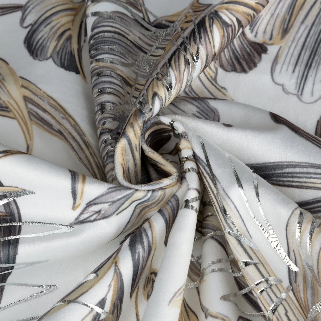 ZATEMŇOVACÍ ZÁVES NA PÁSKE RODOS 140X270 CM VZOROVANÁ