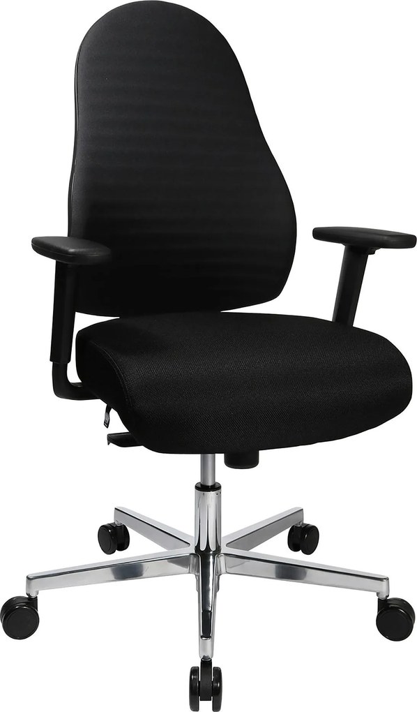 XXXLutz OTOČNÁ STOLIČKA, tkaná textília, čierna Dieter Knoll - Online Only kancelárie - 001319006802