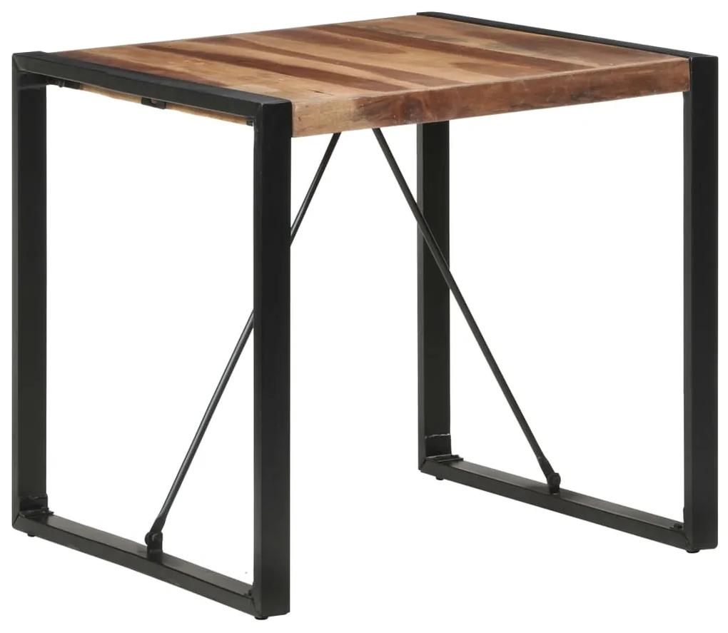 Jedálenský stôl 80x80x75 cm masív so sheeshamovou úpravou