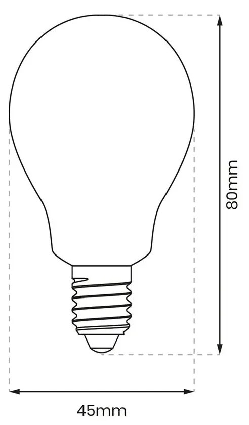 LED žiarovka E14 neutrálna 4000k 5w 400 lm