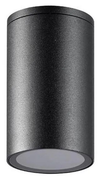 Zambelis E219 - Vonkajšie bodové svietidlo 1xGU10/7W/230V IP54 čierna