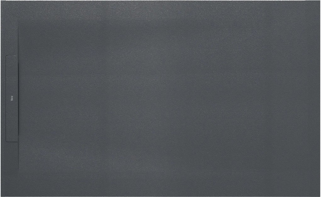 Roca Pyros obdĺžniková sprchová vanička so sifónom 100x80 cm sivá AP9013E832001200