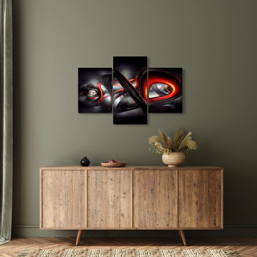 Obraz abstrakcie (90x60 cm)