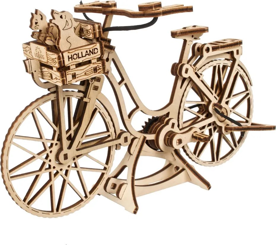 Ugears 3D mechanické puzzle Holandský bicykel 75 ks