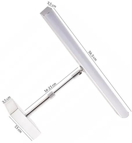 PreHouse 14W 4000K led nástenné svietidlo