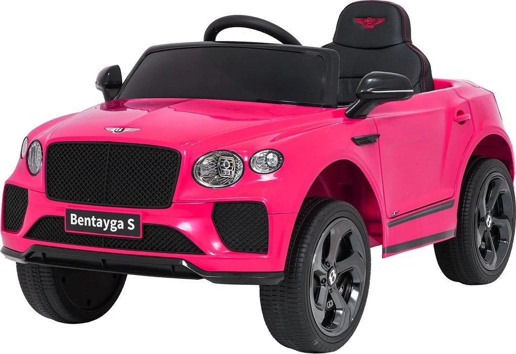 Ramiz Bentley Bentayga S elektrické autíčko pre deti ružové