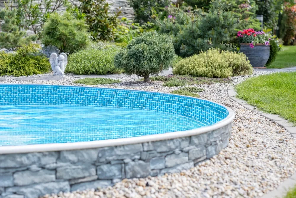 Mozaiková bazénová vložka pre bazén 7,3 m x 3,7 m x 1,2 m