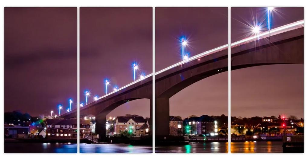 Nočná most - obraz